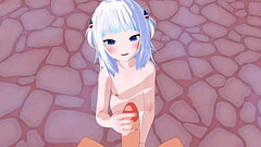 Gura man POV hentai animation 3d game Thumb