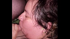 Webslut Melissa sucking cock Thumb