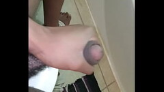 Part3, Stroking my cock in my bathroom quickie three Thumb