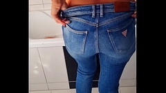 Horny Slut Stepmom fingering pussy fantasizing about her Stepson she is so unpatient fucking him for Thumb