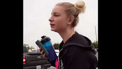Fit MILF gets fucked in car after gym Thumb