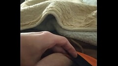 I stroke my big thick dick and tease you Thumb