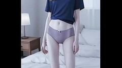 AI generated girls in their underwear modeling in the bedroom Thumb