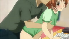 Older Stepbrother Touching her StepSister While she Studies - Uncensored Hentai Thumb