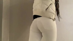 Sissy white jeans Thumb