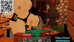 Jenny sex with a two guys on outdoors  | Minecraft Thumb