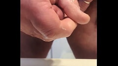 Slow-mo physics of swinging fat cock Thumb