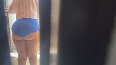 House keeper spying on his oga wife&rsquo_s big ass Thumb