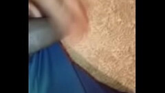Massaging my small cock part 5 the final Thumb
