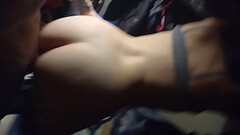 Wife gets fucked doggy style creampie Thumb