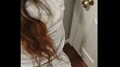 Fucking my girlfriend while guests are home. Thumb