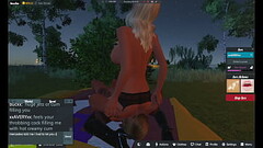 blonde whore takes on a huge bwc Thumb