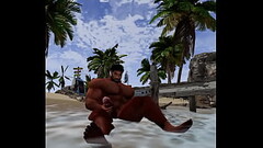 football players private beach Thumb