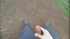 OUTDOOR SESSION #2 -  PERV TREKKING. ME MASTURBO EN UN SENDERO P&Uacute_BLICO. Thumb