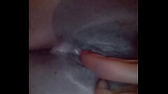 Pussy takes dildo Thumb