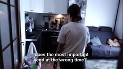 Son fucked MILF in the kitchen Thumb