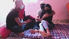 Indian Swinger Couple Swap Wife With each other Desi 4some Sex Video Thumb