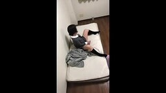 学◯から帰ってきて隠れてひっそりオナニーする女子高◯。 Thumb