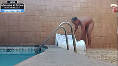 Mamei meu primo no motel na piscina Thumb