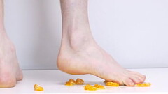 Tangerine Feet Squash and Eat Thumb