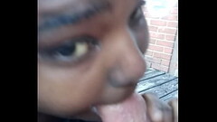 Sucking his dick on the roof Thumb