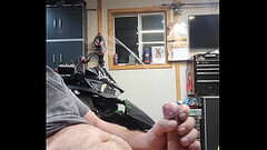 Ropes of cum Thumb