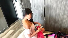 CAMARA ESPIA A MI HERMANASTRA PUTA DESVISTIENDOSE DESPUES DE LA FIESTA 1 (DRESS, BIG TITS, BIG ASS,  Thumb