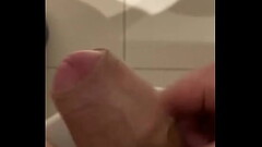Masturbation on the toilet with ejaculation directly on the floor and verification for xvideos Thumb