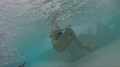 Flashing my dick in front of a hot girl in public pool and helps me and fuck - it'_s very risky  Thumb