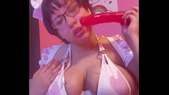 Sloppy dildo bj Thumb