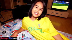 World Cup watching with cute Thai teen Lily Koh which we both enjoyed doing Thumb