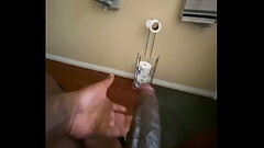 Tugging my Dick Thumb