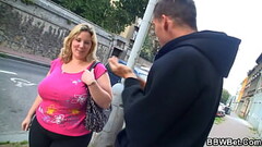 Big booty blonde plumper takes his huge dick Thumb