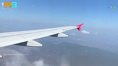 Realizador Baiano em viagem se aventurando com duas casadas submissas menage, sexo no avi&atilde_o.  Thumb