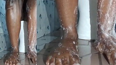 Cyndy Blackslave - Feet washing - Closeup Thumb
