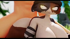 Sexy cat woman'_s takes big cock well Thumb